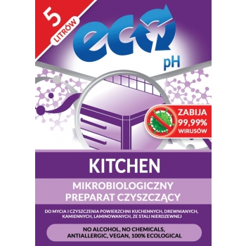 Eco-pH Kuchnia - Preparat do mycia blatów, stołów, kuchenek i zlewozmywaków - 5L